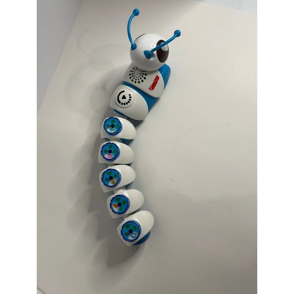 Fisher-Price Think & Learn Code-a-pillar Interactive Learning Toy Blue White